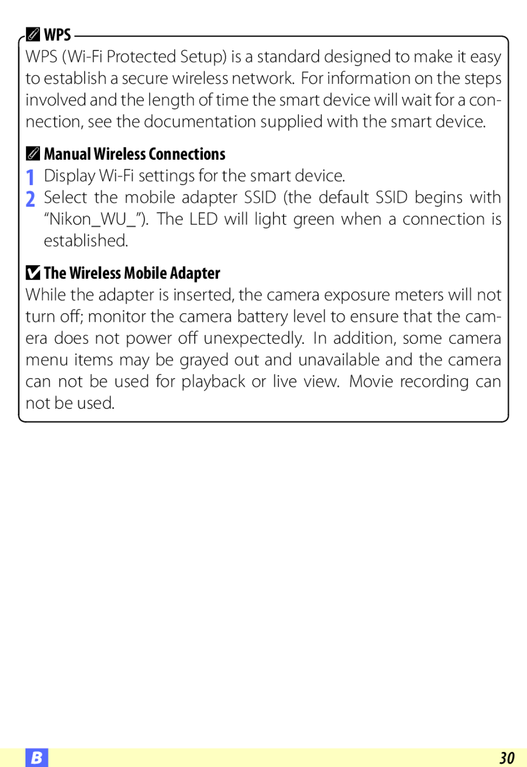 Nikon D600 user manual  Wps 